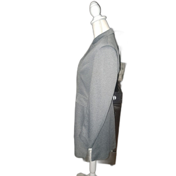 Renlyn New York lightweight gray polyester Coat Sz 6 - Picture 8 of 10